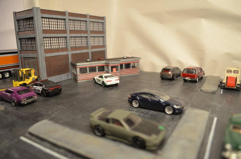 Illustration for article titled Wrong side of the tracks Diorama in place